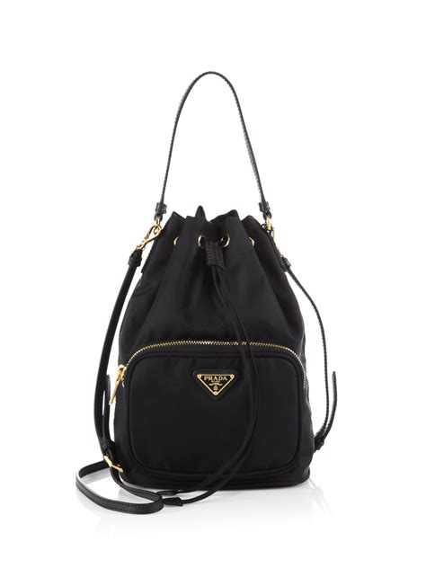 prada nylon travel bag|Prada nylon drawstring bag.